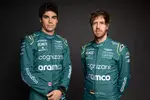 Foto zur News: Lance Stroll (Aston Martin) und Sebastian Vettel (Aston Martin)