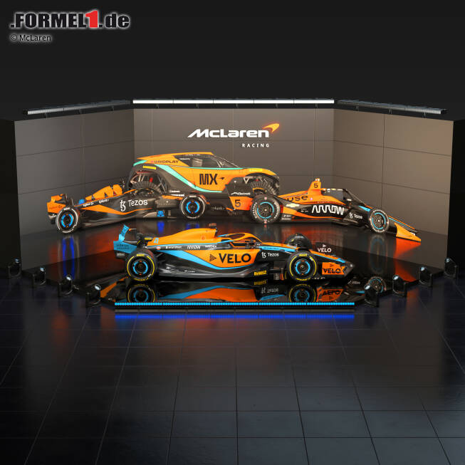Foto zur News: Präsentation McLaren 2022