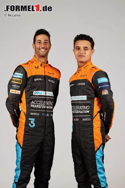 Foto zur News: Lando Norris (McLaren) und Daniel Ricciardo (McLaren)