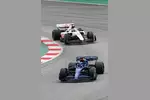 Foto zur News: Alexander Albon (Williams) und Nikita Masepin (Haas)