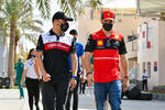 Foto zur News: Valtteri Bottas (Alfa Romeo) und Charles Leclerc (Ferrari)