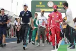 Foto zur News: Alexander Albon (Williams), Nicholas Latifi (Williams), Daniel Ricciardo (McLaren) und Charles Leclerc (Ferrari)