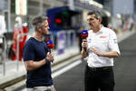 Foto zur News: Ralf Schumacher mit Günther Steiner (Haas)
