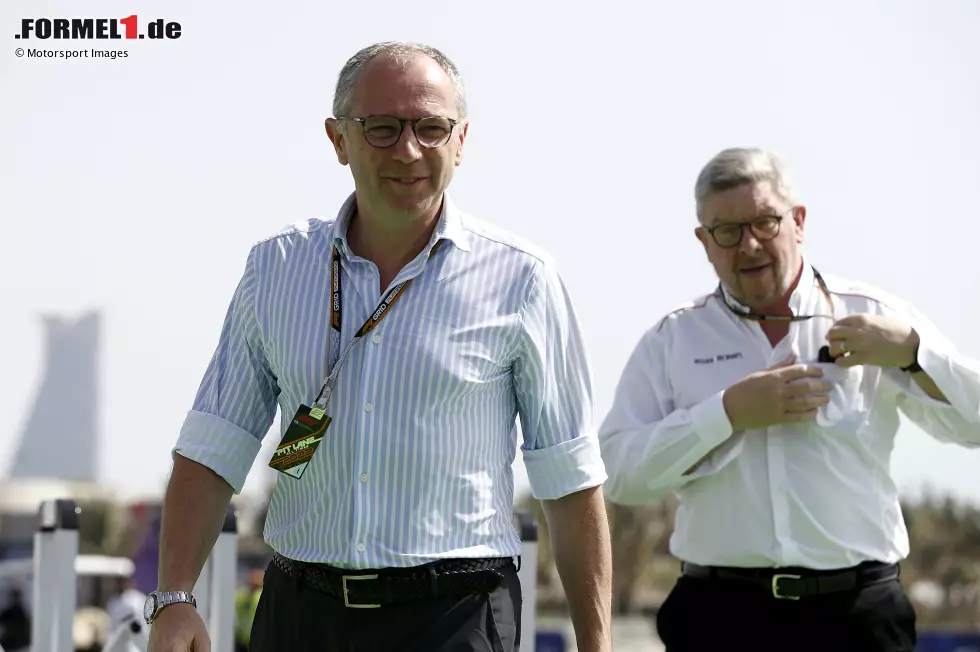 Foto zur News: Stefano Domenicali und Ross Brawn