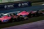 Foto zur News: Fernando Alonso (Alpine) und Esteban Ocon (Alpine)