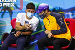 Foto zur News: Pierre Gasly (AlphaTauri) und Daniel Ricciardo (McLaren)