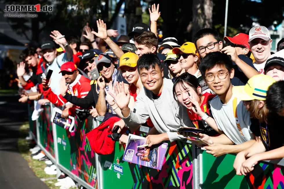 Foto zur News: Fans in Melbourne