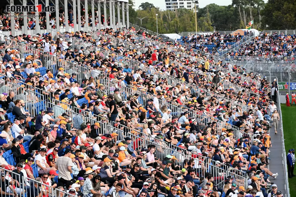 Foto zur News: Fans in Melbourne