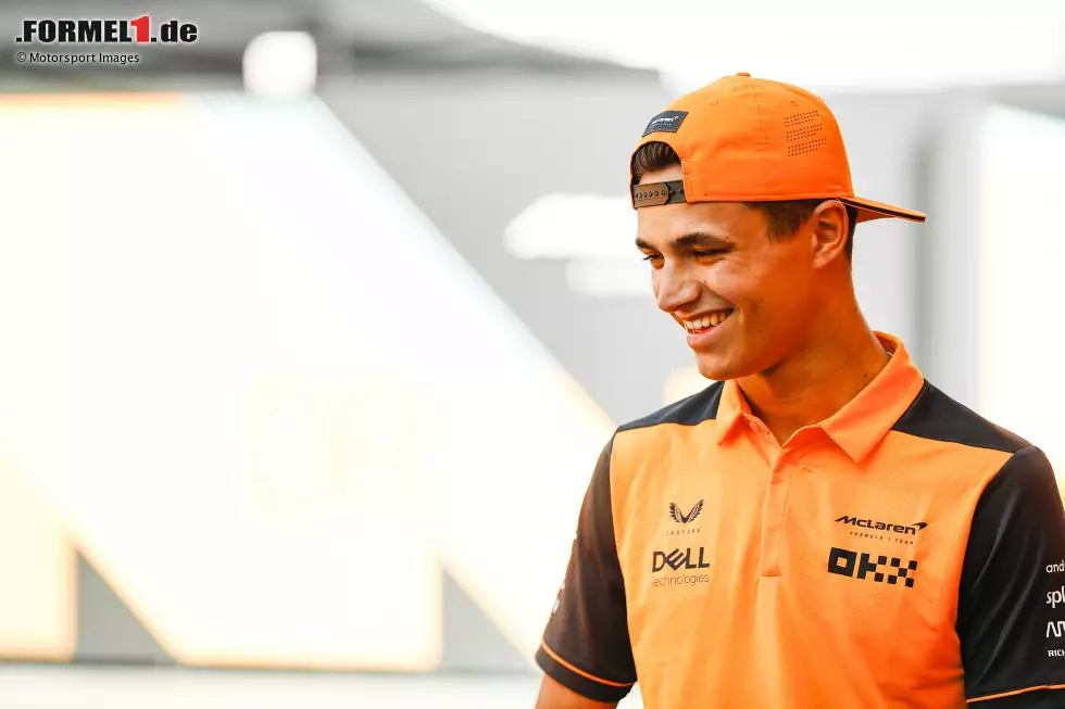 Foto zur News: Lando Norris (McLaren) und Timo Glock