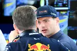 Foto zur News: Helmut Marko und Max Verstappen (Red Bull)