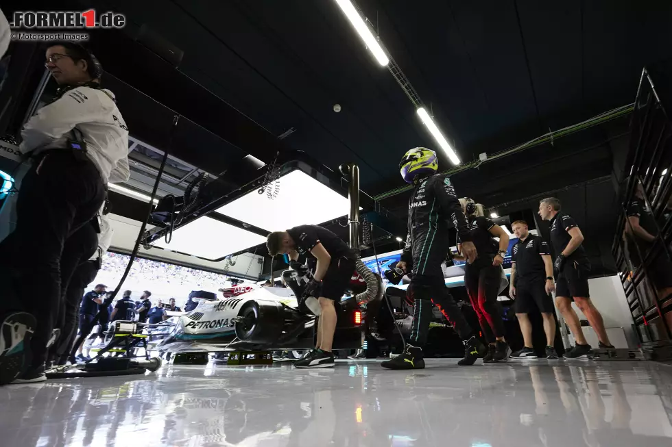 Foto zur News: Lewis Hamilton (Mercedes)