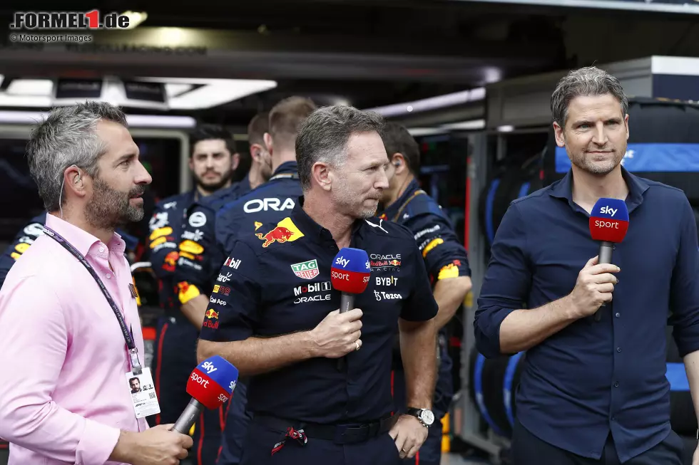 Foto zur News: Christian Horner im Interview mit Sky