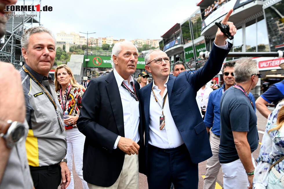 Foto zur News: Stefano Domenicali mit Pirelli-Chef Marco Troncetti Provera