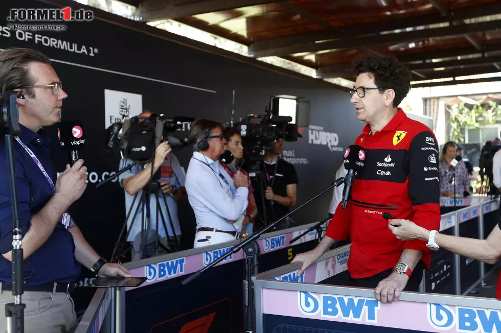 Foto zur News: Mattia Binotto (Ferrari)