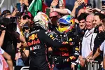 Foto zur News: Max Verstappen (Red Bull) und Sergio Perez (Red Bull)