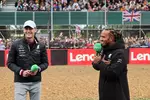 Foto zur News: Lewis Hamilton (Mercedes) und George Russell (Mercedes)