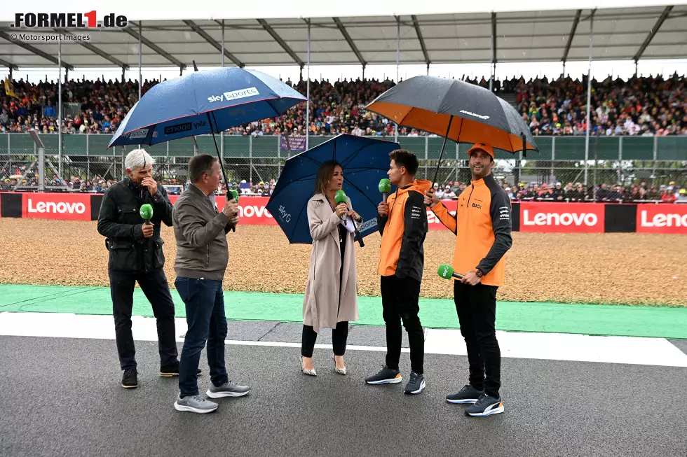 Foto zur News: Lando Norris (McLaren) und Daniel Ricciardo (McLaren)