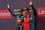 Foto zur News: Lewis Hamilton (Mercedes), Sergio Perez (Red Bull) und Carlos Sainz (Ferrari)