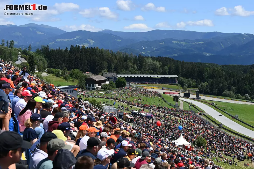 Foto zur News: Fans in Spielberg
