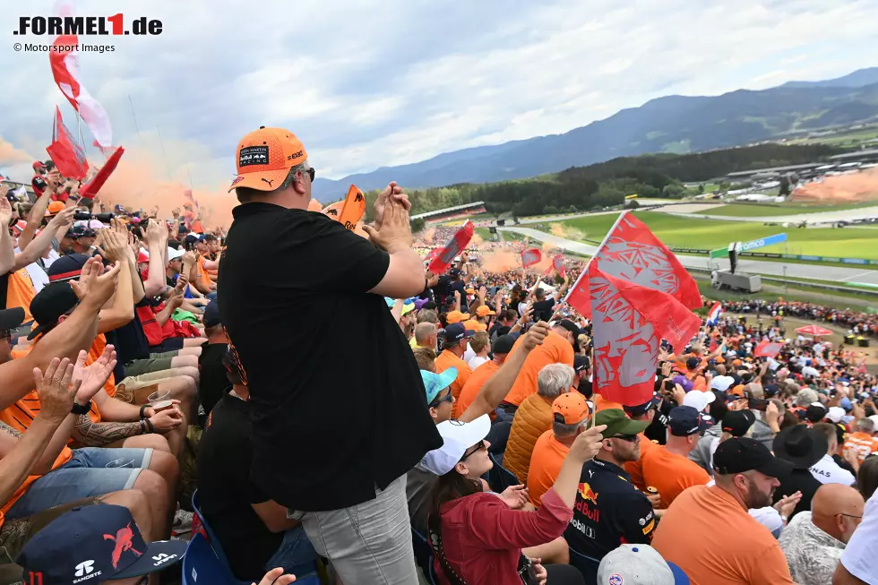 Foto zur News: Fans in Spielberg