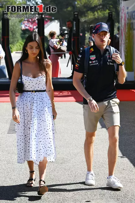 Foto zur News: Max Verstappen (Red Bull) mit Kelly Piquet