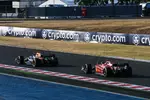 Foto zur News: Max Verstappen (Red Bull) und Charles Leclerc (Ferrari)