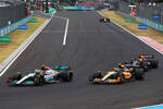 Foto zur News: Lewis Hamilton (Mercedes), Lando Norris (McLaren) und Max Verstappen (Red Bull)