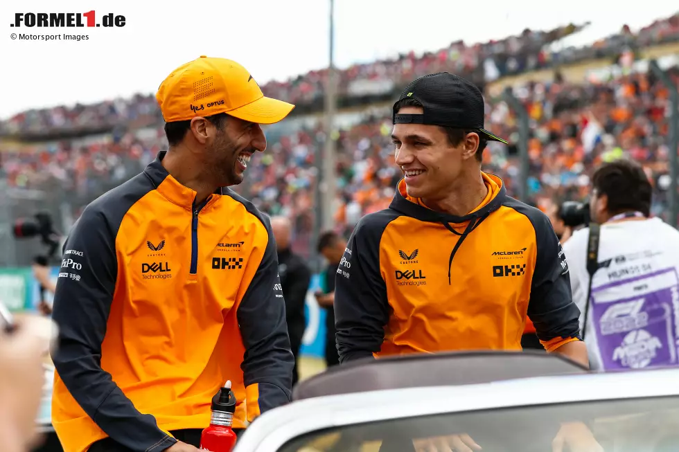 Foto zur News: Lando Norris (McLaren) und Daniel Ricciardo (McLaren)