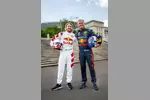 Foto zur News: Emil Forsberg (RB Leipzig) und David Coulthard