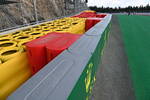 Foto zur News: Tecpro-Barrieren und Reifenstapel im Bereich Eau Rouge/Raidillon
