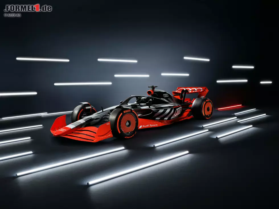 Foto zur News: Formel-1-Showcar von Audi