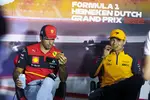 Foto zur News: Carlos Sainz (Ferrari) und Lando Norris (McLaren)