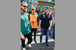 Foto zur News: Sebastian Vettel (Aston Martin), Lando Norris (McLaren) und Max Verstappen (Red Bull)