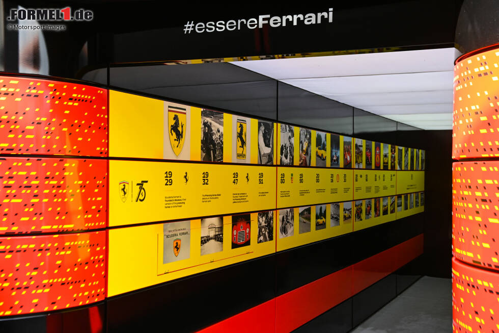 Foto zur News: Ferrari-Box in Monza