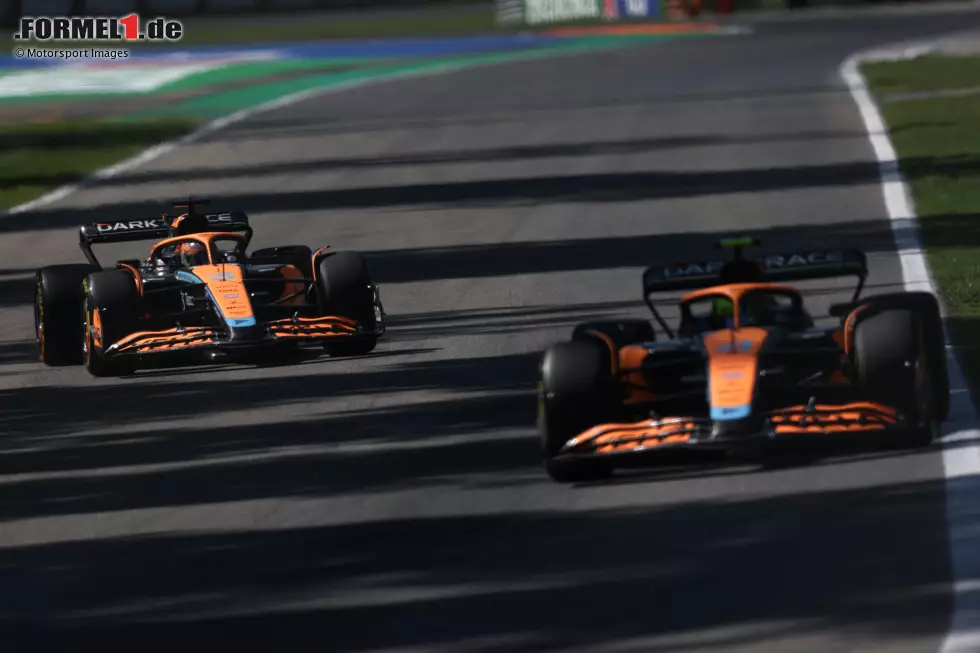 Foto zur News: Lando Norris (McLaren) und Daniel Ricciardo (McLaren)