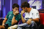 Foto zur News: Lance Stroll (Aston Martin) und Pierre Gasly (AlphaTauri)