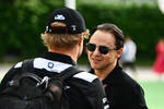 Foto zur News: Valtteri Bottas (Alfa Romeo) und Felipe Massa