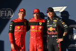 Gallerie: Charles Leclerc (Ferrari), Carlos Sainz (Ferrari) und Max Verstappen (Red Bull)