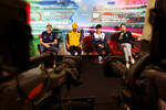 Foto zur News: Nicholas Latifi (Williams), Daniel Ricciardo (McLaren), Yuki Tsunoda (AlphaTauri) und George Russell (Mercedes)