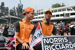 Foto zur News: Lando Norris (McLaren) und Daniel Ricciardo (McLaren)