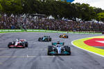 Foto zur News: George Russell (Mercedes), Kevin Magnussen (Haas), Sebastian Vettel (Aston Martin) und Lando Norris (McLaren)