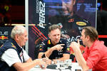 Foto zur News: Helmut Marko und Christian Horner (Red Bull)