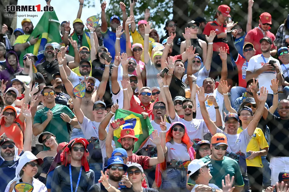 Foto zur News: Fans in Sao Paulo