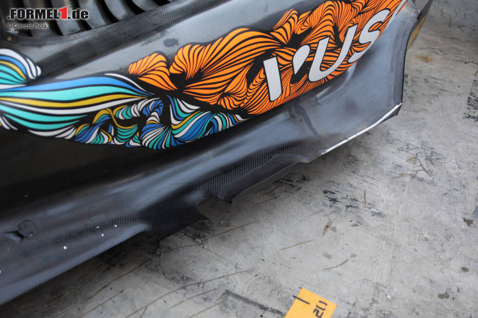 Foto zur News: McLaren MCL36: Unterboden