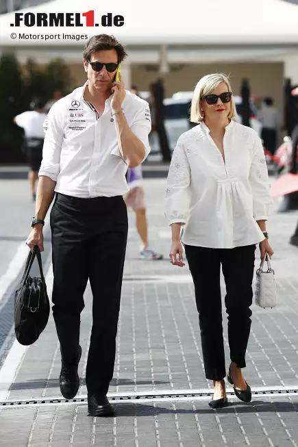 Foto zur News: Toto Wolff und Susie Wolff