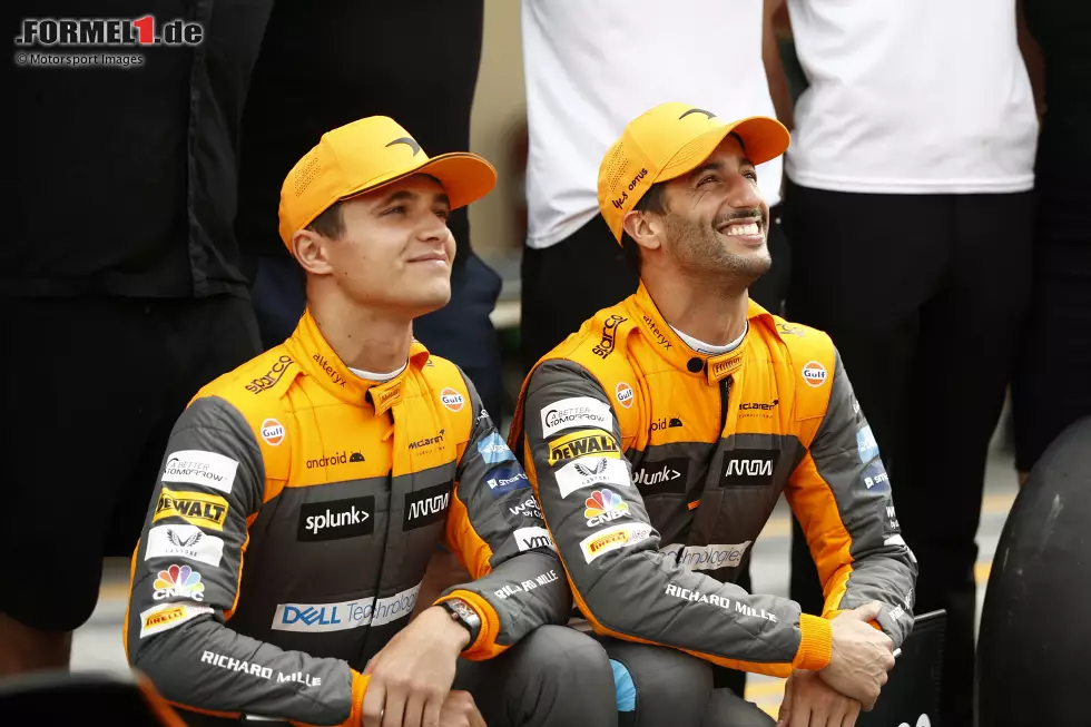 Foto zur News: Lando Norris (McLaren) und Daniel Ricciardo (McLaren)