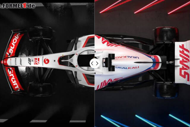 Foto zur News: Formel-1-Liveticker: Designpräsentation des Haas VF-23 von Nico Hülkenberg