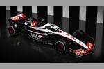 Foto zur News: Haas VF-23 für die Formel 1 2023 (Fahrer: Nico Hülkenberg &amp; Kevin Magnussen)