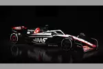 Foto zur News: Haas VF-23 für die Formel 1 2023 (Fahrer: Nico Hülkenberg &amp; Kevin Magnussen)