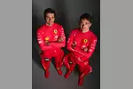 Foto zur News: Carlos Sainz und Charles Leclerc